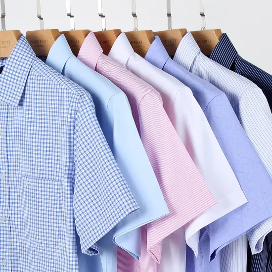 Chemises décontractées pour hommes, 100% coton, Logo personnalisé, imprimé, couleur unie, vente en gros, haute qualité
