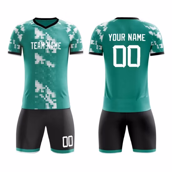 Maillot de football personnalisé pour hommes, équipe en Polyester par Sublimation, maillot de Football pour jeunes